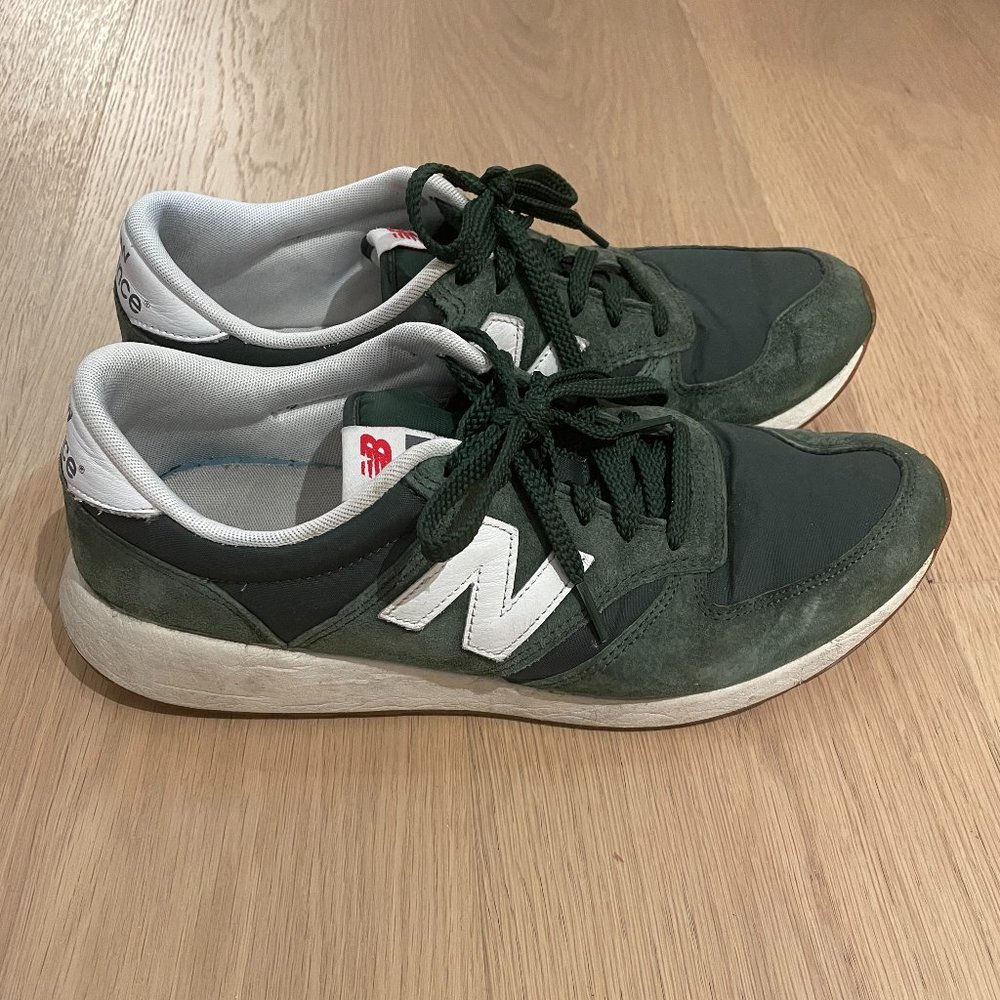 Men's Green New Balance Sneakers, Size 10.5